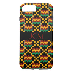 Capa Para iPhone Da Case-Mate Vermelho Monograma, Amarelo, Verde, Tecido Kente P