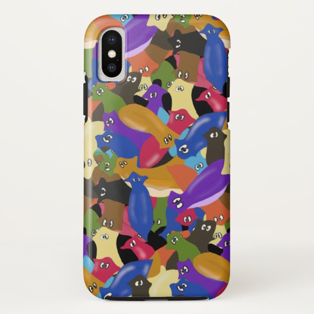 Capa Para iPhone, Case-Mate Vermes Plantários Loucos (Verso)