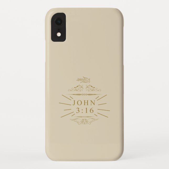 Capa Para iPhone, Case-Mate Verso da bíblia de John 3v16 (Verso)