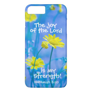 Capa Para iPhone Da Case-Mate Verso Nehemiah da bíblia a alegria do senhor