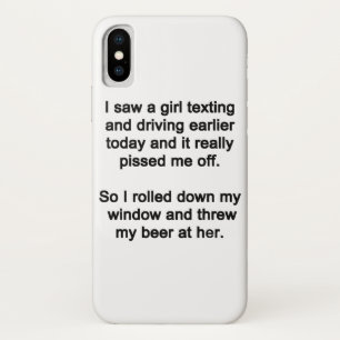 Capa Para iPhone Da Case-Mate Vi uma garota mandando mensagens