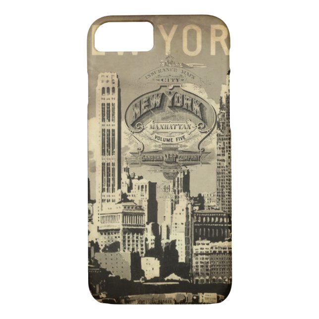 Capa Para iPhone, Case-Mate Viagem de Nova York dos EUA (Verso)