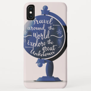 Capa Para iPhone Da Case-Mate Viajar Pelo Mundo Explorar o Grande Desconhecido