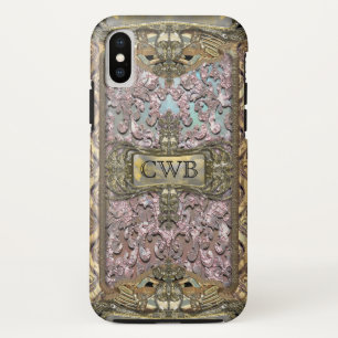 Capa Para iPhone Da Case-Mate Vialeigh Victorian Elegante Monograma Legal