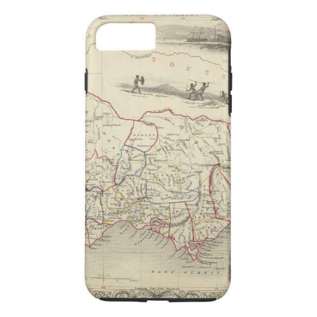 Capa Para iPhone, Case-Mate Victoria ou porto Phillip (Verso)