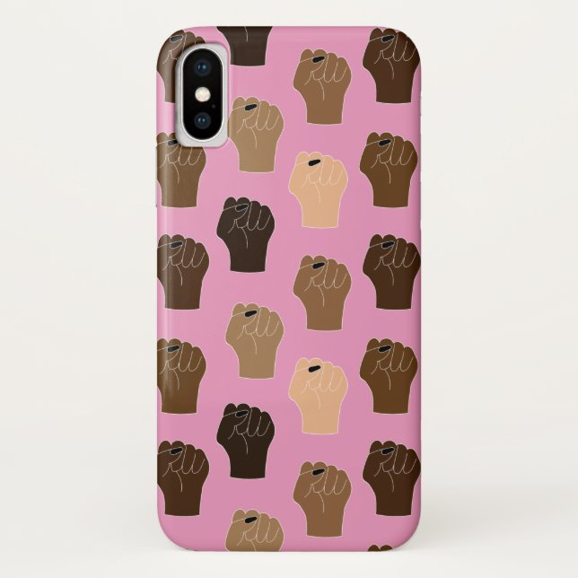 Capa Para iPhone, Case-Mate Vida Negra Importante - Resiste à Resistência (Verso)