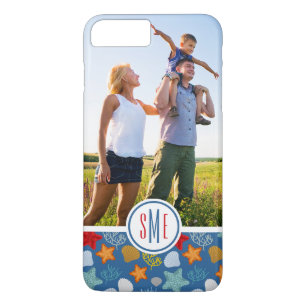 Capa Para iPhone Da Case-Mate Vida subaquática Pattern seus foto & monograma