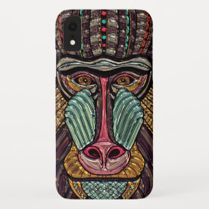 Capa Para iPhone Da Case-Mate Vidro escondido parece obra de arte africana anima