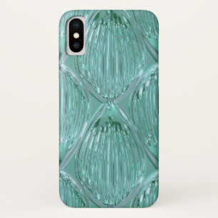 Capa Para iPhone Da Case-Mate Vidro verde parece abstrato elegante