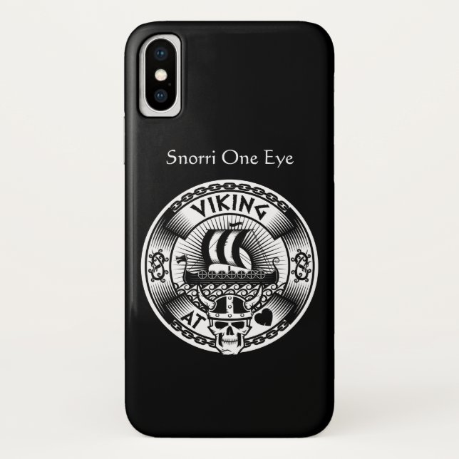 Capa Para iPhone, Case-Mate Viking Personalizado no Coração (Verso)