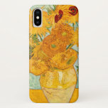 Capa Para iPhone Da Case-Mate Vincent Van Gogh dá 12 girassóis em uma arte de va<br><div class="desc">Vincent Van Gogh dá 12 girassóis em uma Capa de telefone de arte em vaso</div>