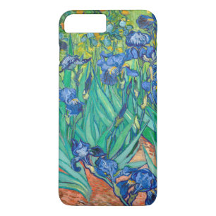 Capa iPhone 8 Plus/7 Plus Vincent Van Gogh Íris Floral Vintage Arte Fina