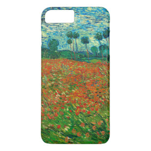 Capa iPhone 8 Plus/7 Plus Vincent Van Gogh Poppy Campo de Belas Arte