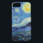 Capa iPhone 8/7 Vincent Van Gogh Starry Night Vintage<br><div class="desc">Capa de telefone De Belas Artes De Vincent Van Gogh Starry Night</div>