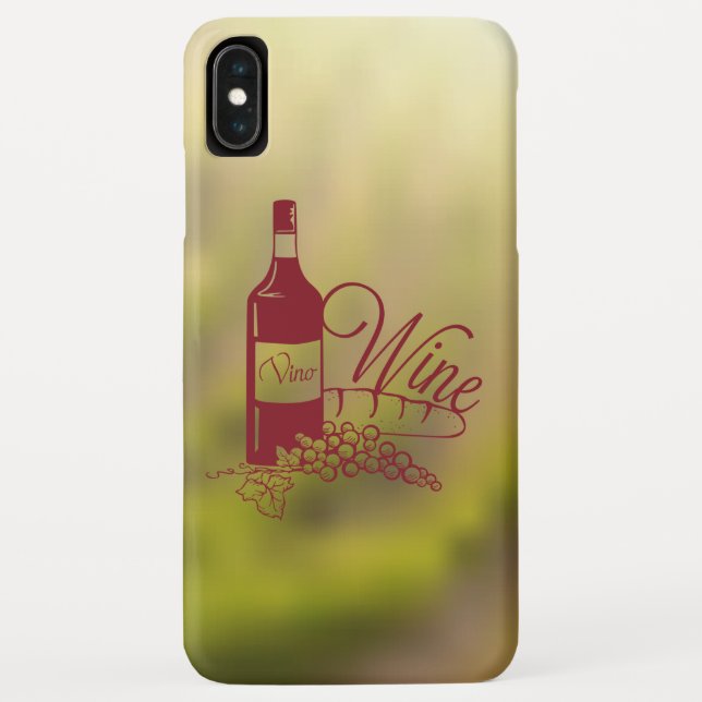 Capa Para iPhone, Case-Mate Vino Vinho (Verso)