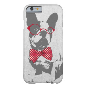 Capa Barely There Para iPhone 6 Vintage Funny French Buldog