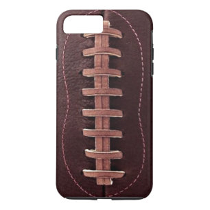Capa iPhone 8 Plus/7 Plus Vintage Futebol Leather Laces Esportes