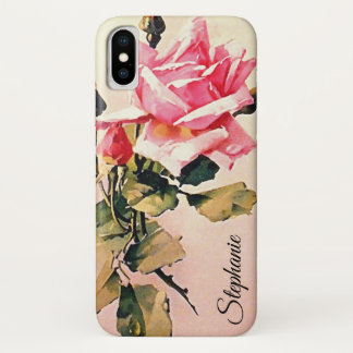 Capa Para iPhone Da Case-Mate Vintage Pink Rose