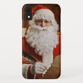 Capa Para iPhone Da Case-Mate Vintage Red Papai Noel Feliz Natal