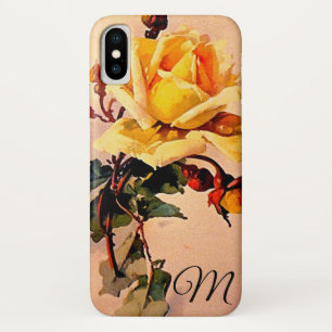 Capa Para iPhone Da Case-Mate Vintage Yellow Rose
