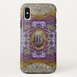 Capa Para iPhone Da Case-Mate Violets Baylphine BeauBonful Monograma