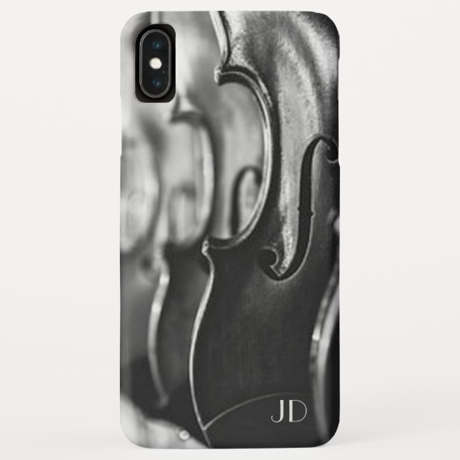Capa Para iPhone, Case-Mate Violin Monograma (Verso)