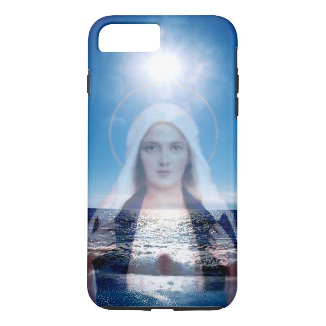 Capa Para iPhone, Case-Mate Virgem Abençoada Mary Sobre Água (Verso)