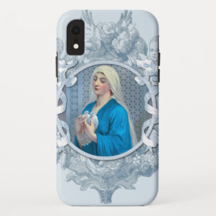 Capa Para iPhone Da Case-Mate Virgem Abençoada Mary Vintage Católica Religiosa C
