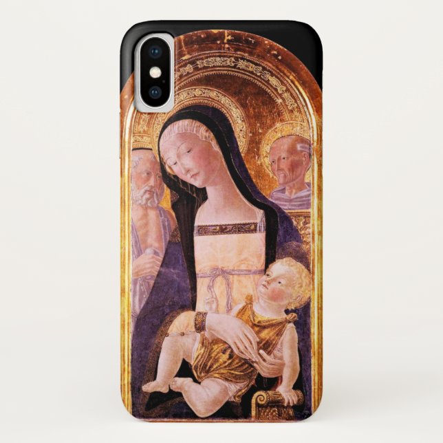 CAPA PARA iPhone, Case-Mate  VIRGEM COM CRIANÇAS E SANTOS (Verso)