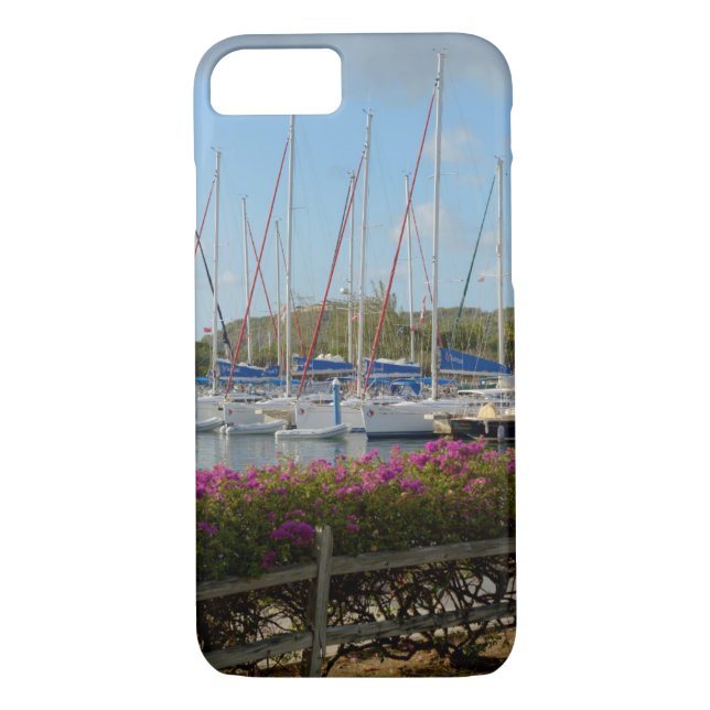 Capa Para iPhone, Case-Mate Virgem Gorda Yacht Harbor (Verso)