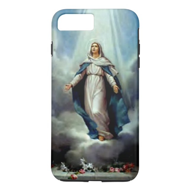 Capa Para iPhone, Case-Mate Virgem Maria abençoada - brilho claro em cima de (Verso)