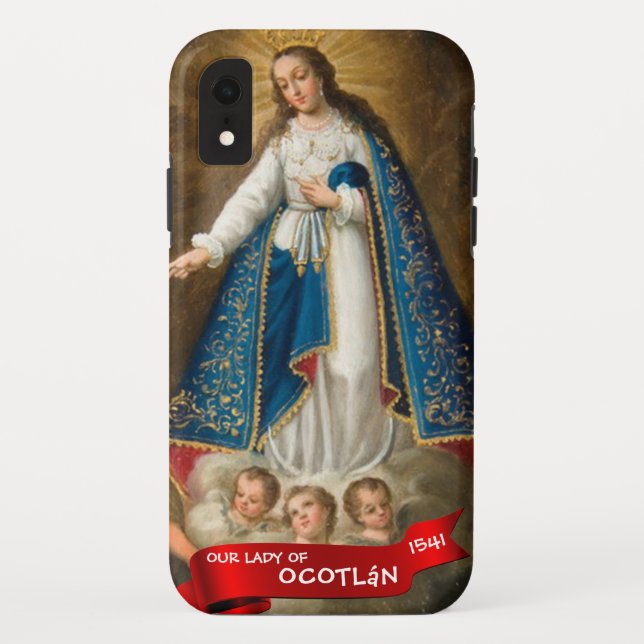Capa Para iPhone, Case-Mate Virgem Maria Nossa Senhora de Ocotlan Religiosa Ca (Verso)