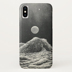 Capa Para iPhone Da Case-Mate Visão de um planeta da Lua