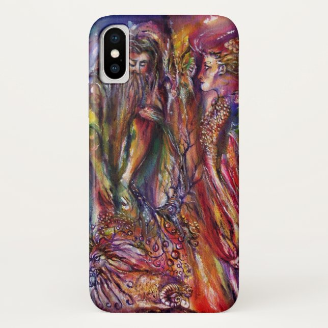 Capa Para iPhone, Case-Mate VIVIEN E MERLIN Pink Fantasy (Verso)