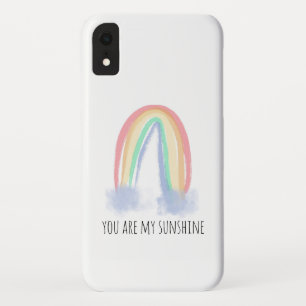 Capa Para iPhone Da Case-Mate Você é meu arco-íris pintado à aguarela sol 