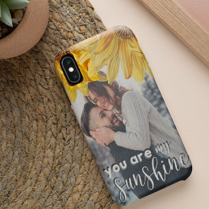 Capa Para iPhone Da Case-Mate Você É Minha Foto De Girassol Amarelo Sunshine