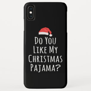 Capa Para iPhone Da Case-Mate Você gosta do meu Pajama de Natal?
