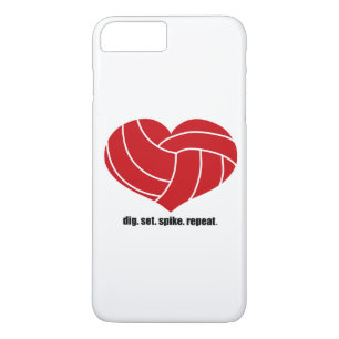 Capa iPhone 8 Plus/7 Plus voleibol