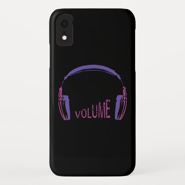 Capa Para iPhone, Case-Mate Volume de fones de ouvido (Verso)
