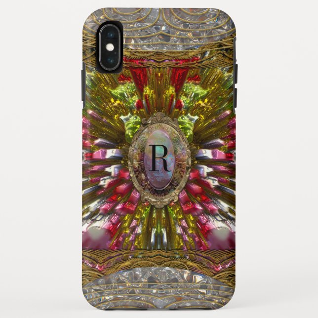 Capa Para iPhone, Case-Mate Vorpuff Monograma (Verso)