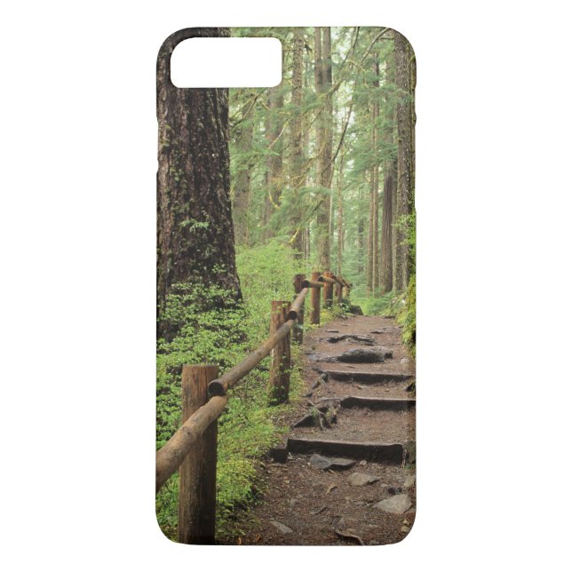 Capa Para iPhone, Case-Mate WA, Parque Nacional Olímpico, Vale de Sol Duc, flo (Verso)