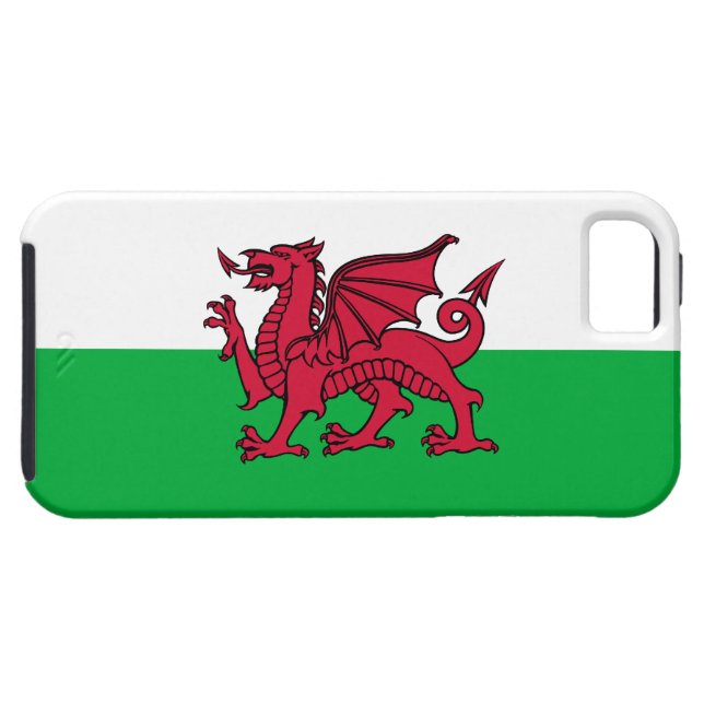 Capa Para iPhone, Case-Mate Wales - dragão da bandeira de Galês (Verso Horizontal)