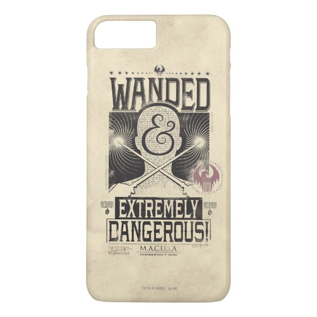 Capa Para iPhone, Case-Mate Wanded e Extremamente Perigosa Poster para Desejo  (Verso)