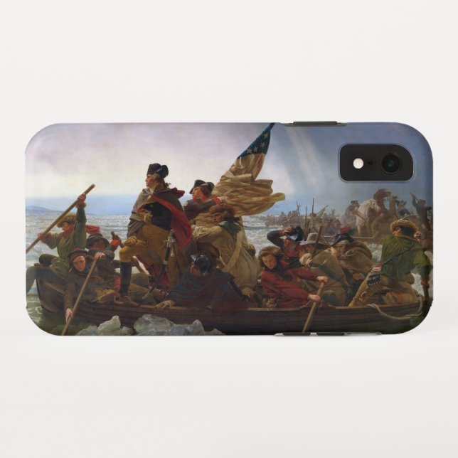 Capa Para iPhone, Case-Mate Washington atravessando o Delaware (Verso (Horizontal))