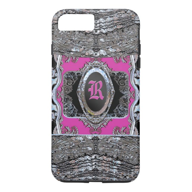 Capa Para iPhone, Case-Mate Waydkleine Lola Barroco Monograma (Verso)