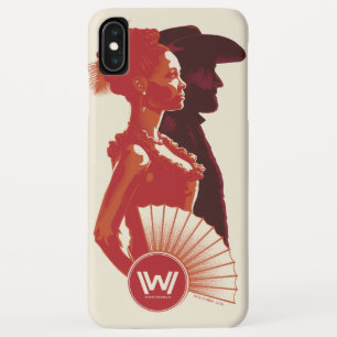 Capa Para iPhone Da Case-Mate Westworld Maeve & retrato do estêncil de Hector