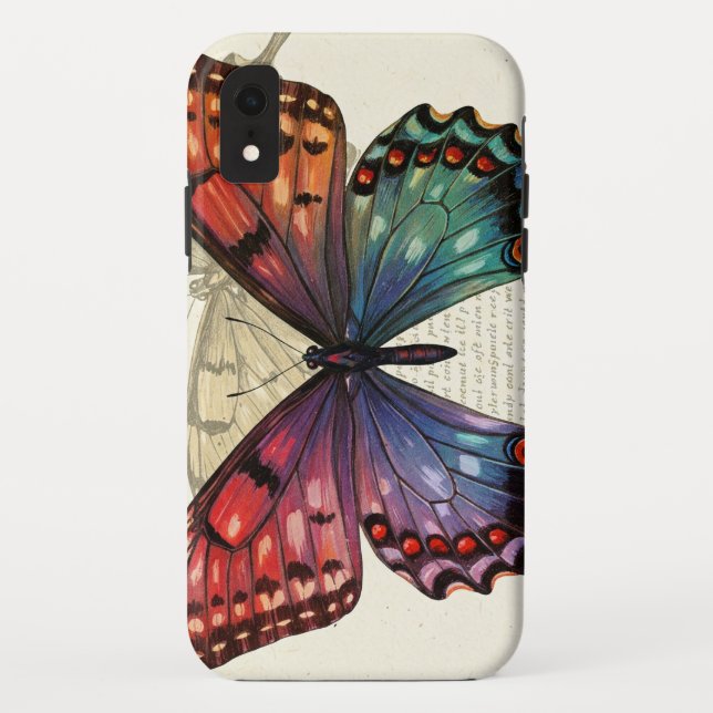 Capa Para iPhone, Case-Mate Whispers da borboleta: Elegância de Abstrato para  (Verso)