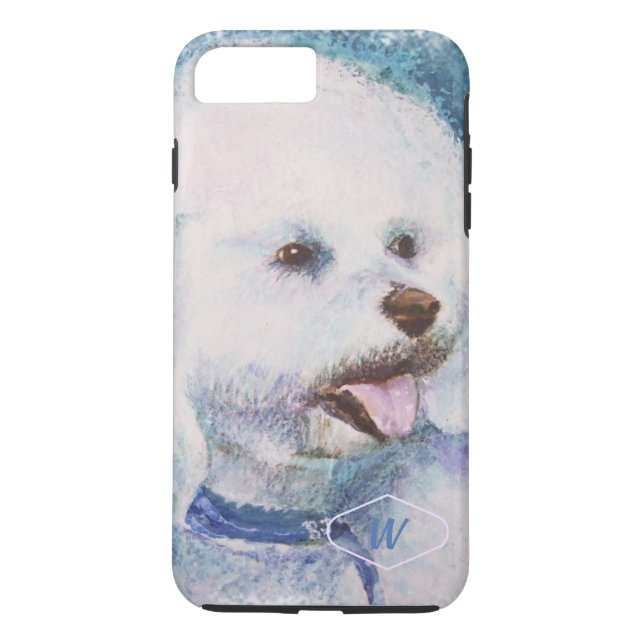 CAPA PARA iPhone, Case-Mate  WHITE BICHON FRISE (Verso)