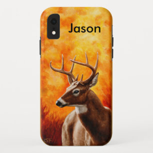 Capa Para iPhone Da Case-Mate Whitetail Deer Trophy Buck Head