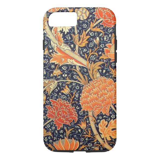 Capa Para iPhone, Case-Mate William Morris Cray Floral Art Nouveau Pattern (Verso)